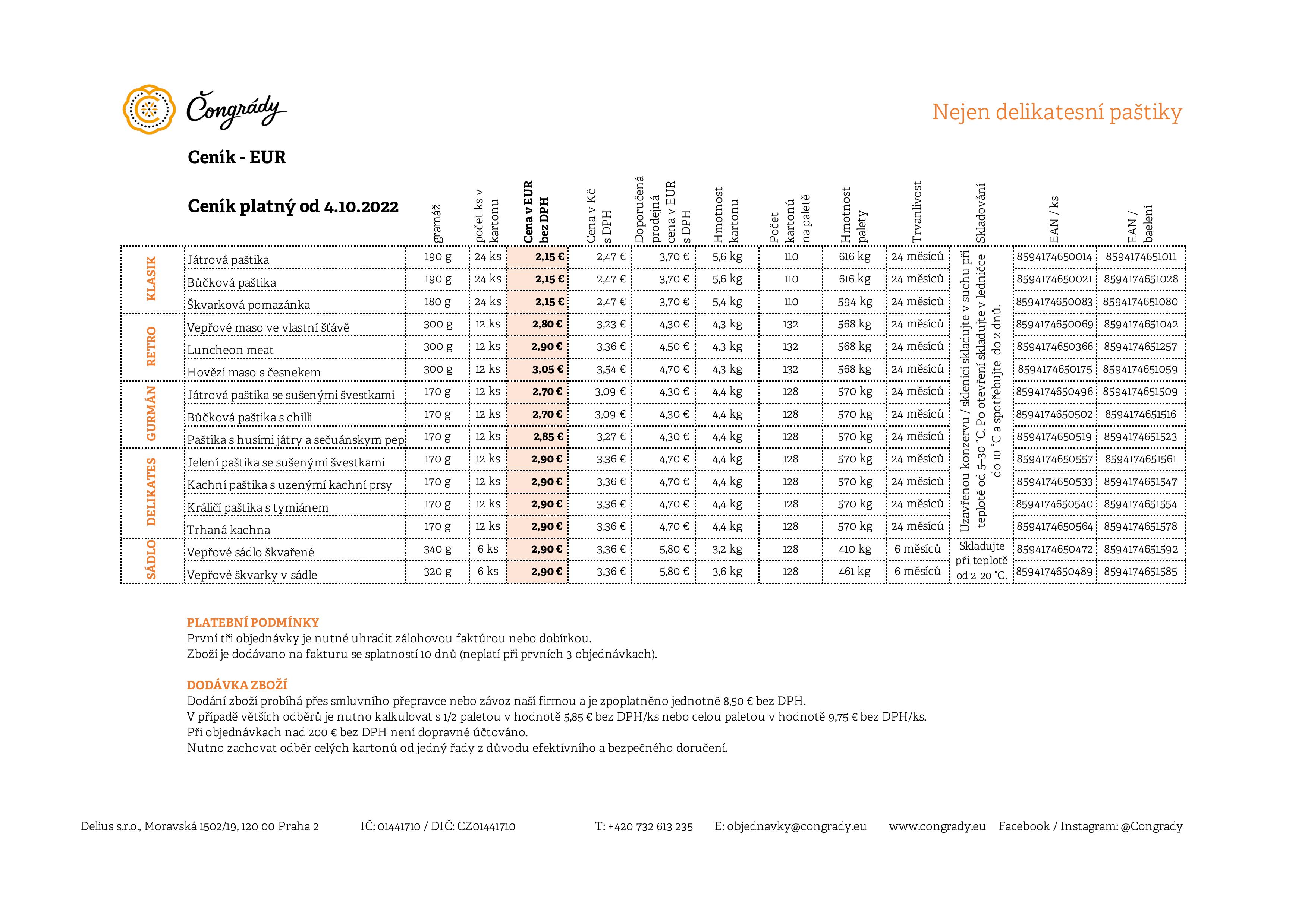 Ceník VOP EUR 2022-04-10